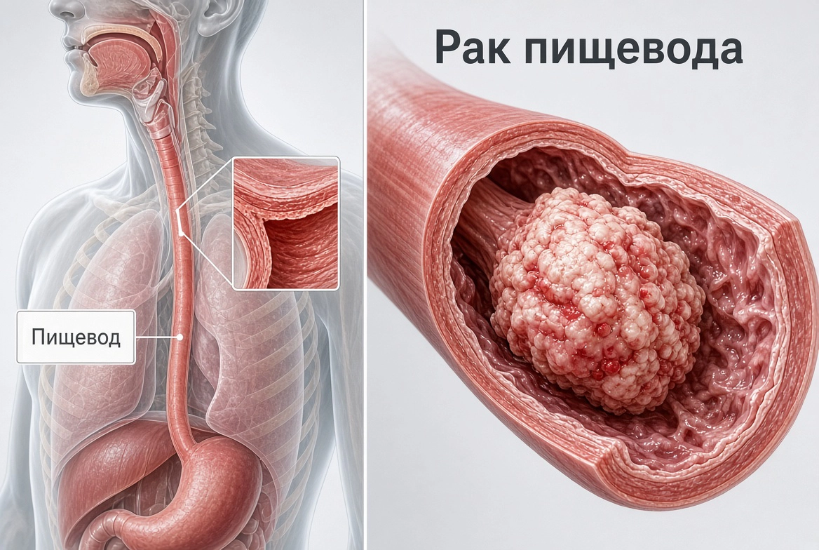 Рак пищевода 4 стадии